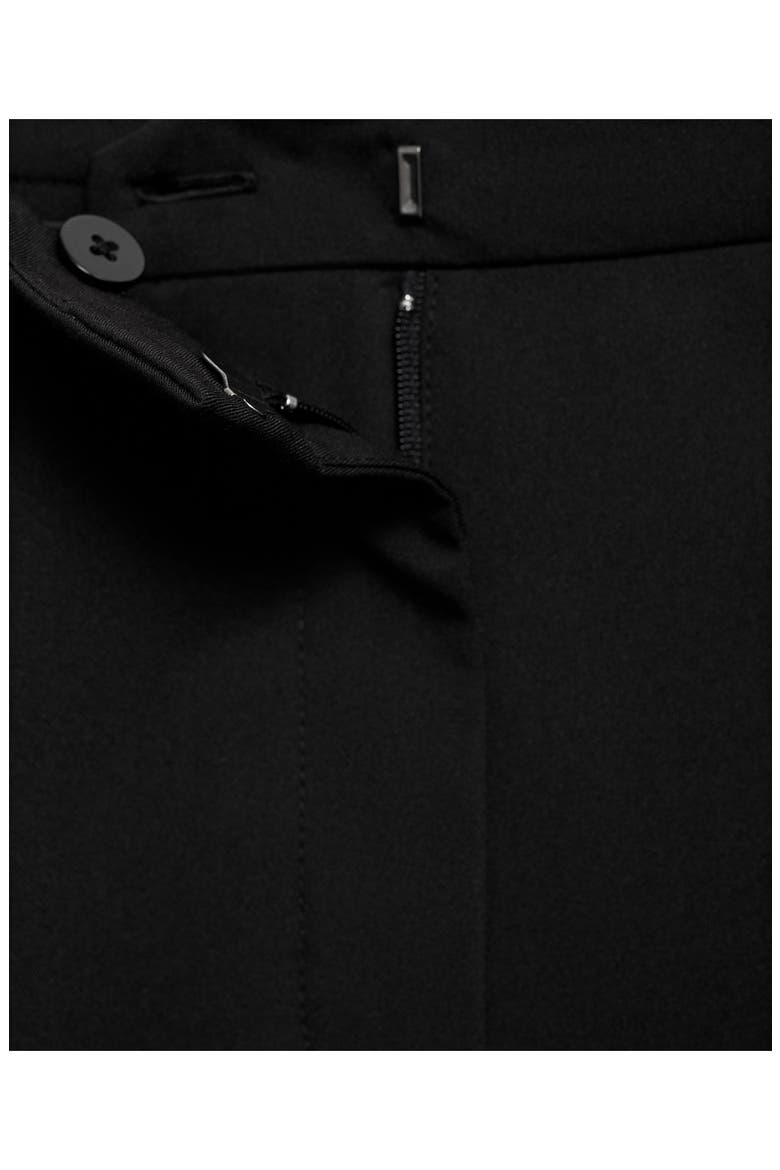 Straight Leg Suit Pants, Alternate, color, BLACK