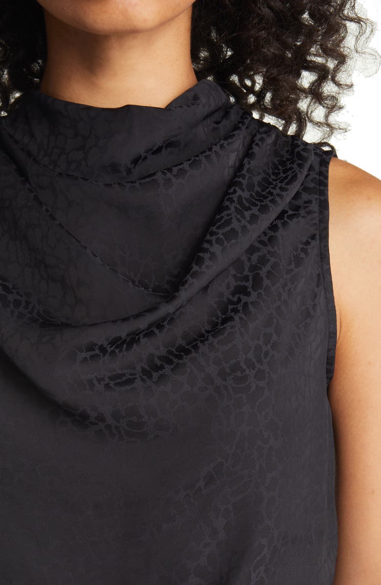 Halogen<sup>®</sup> Women's Drape Mock Neck Sleeveless Blouse, Alternate, color,