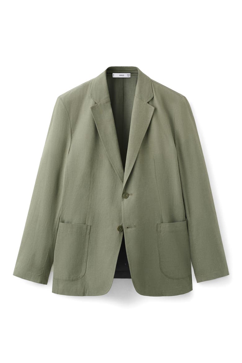 Slim Fit Blazer, Alternate, color, GREEN