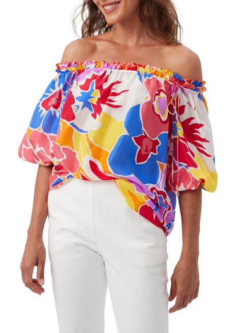 Jambies Off the Shoulder Floral Top