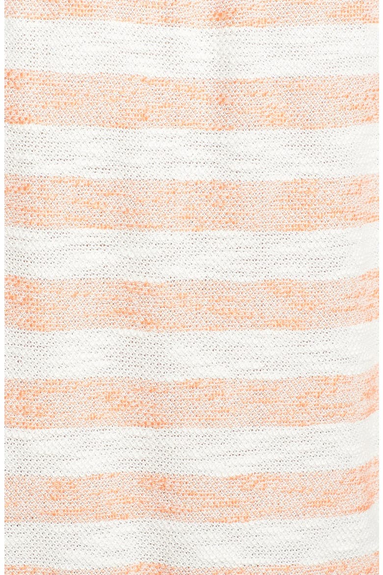 'Beach' V-Neck Knit Sweater, Alternate, color, GUAVA