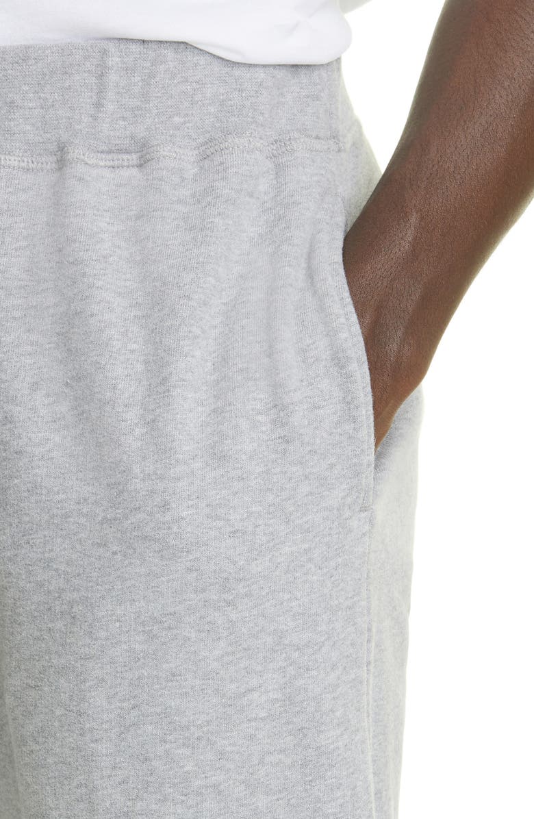 Sunspel French Terry Jogger Sweatpants, Alternate, color, Grey Melange