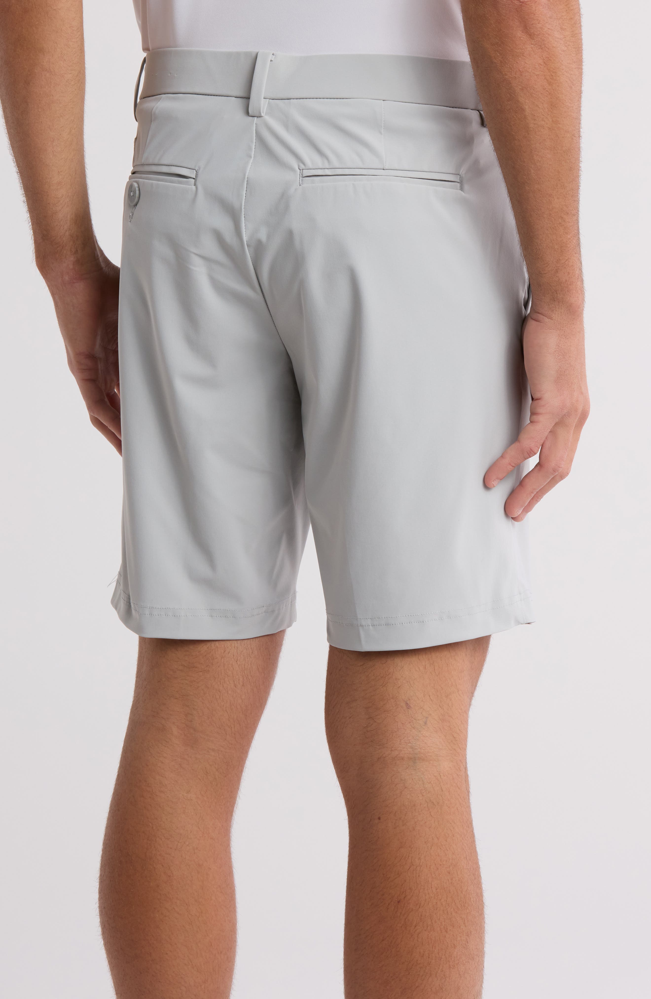 9" Flat Front Golf Shorts - image 4