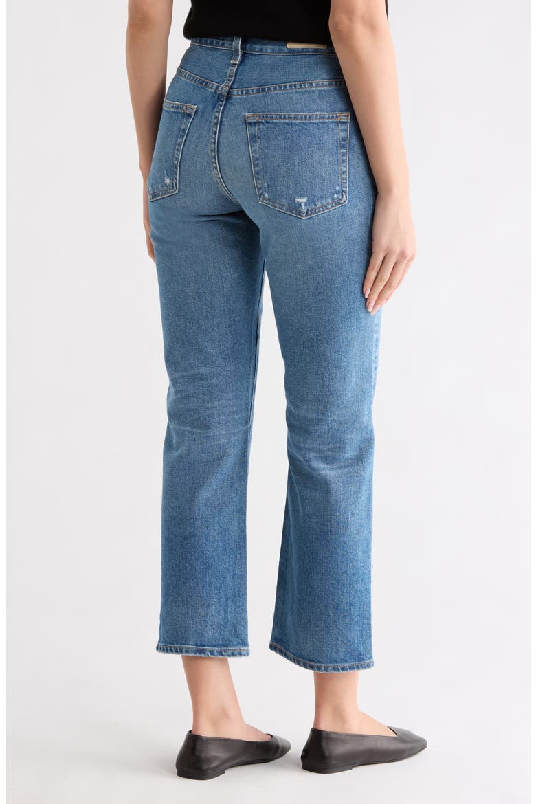 Rhett High Waist Straight Leg Jeans, Alternate, color, 18 YEARS POPLAR