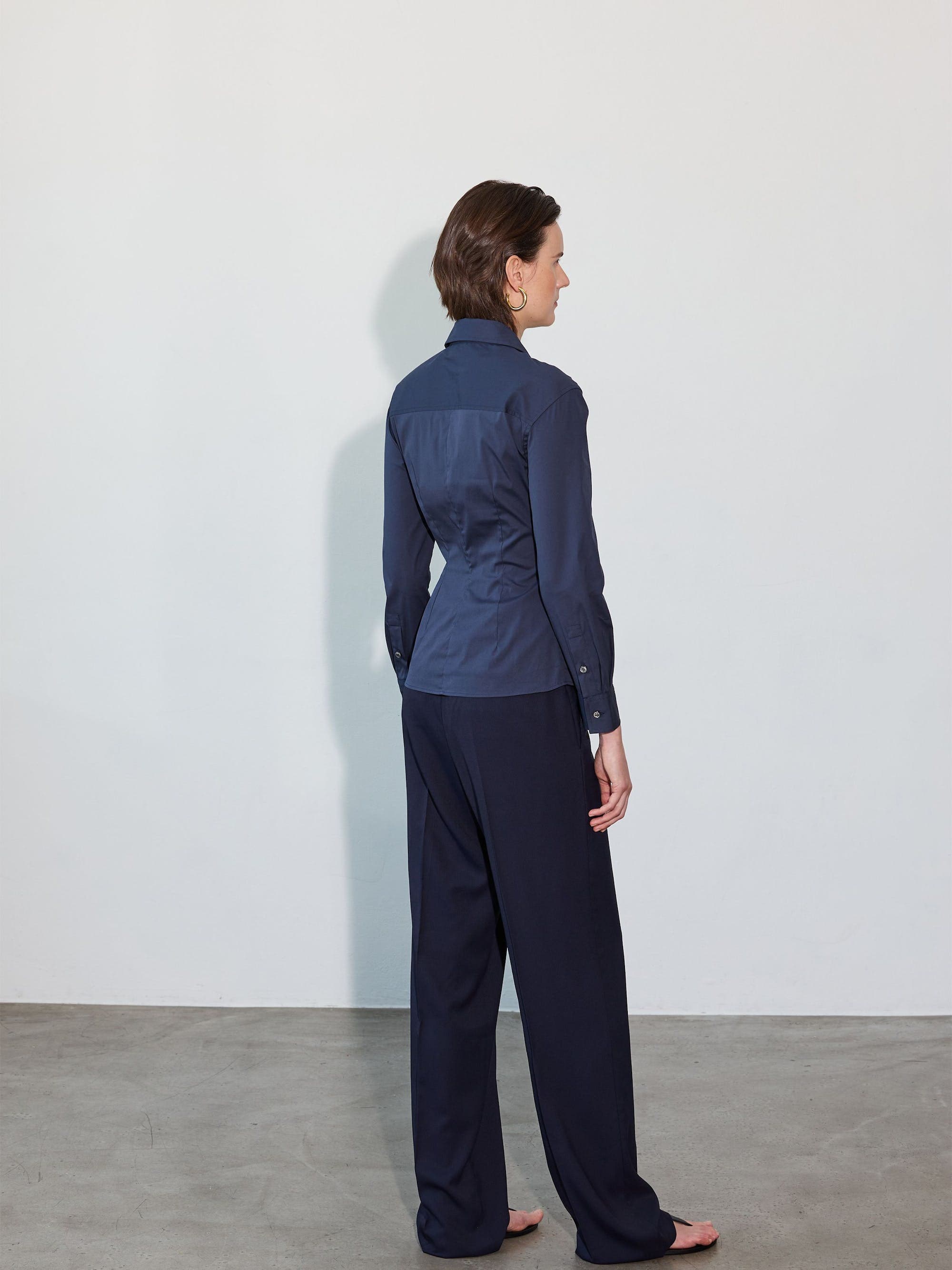 Savil Stretch Poplin Shirt - image 4