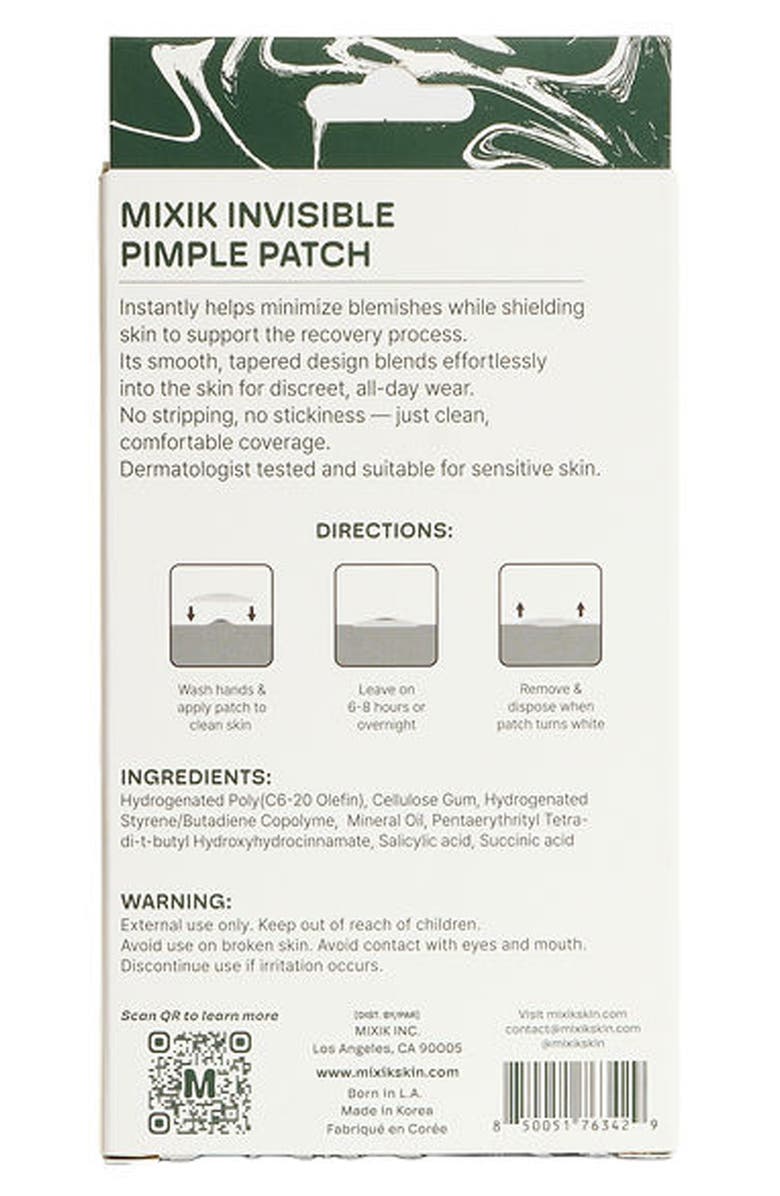 MIXIK Invisible Pimple Patches 52-Count, Alternate, color,