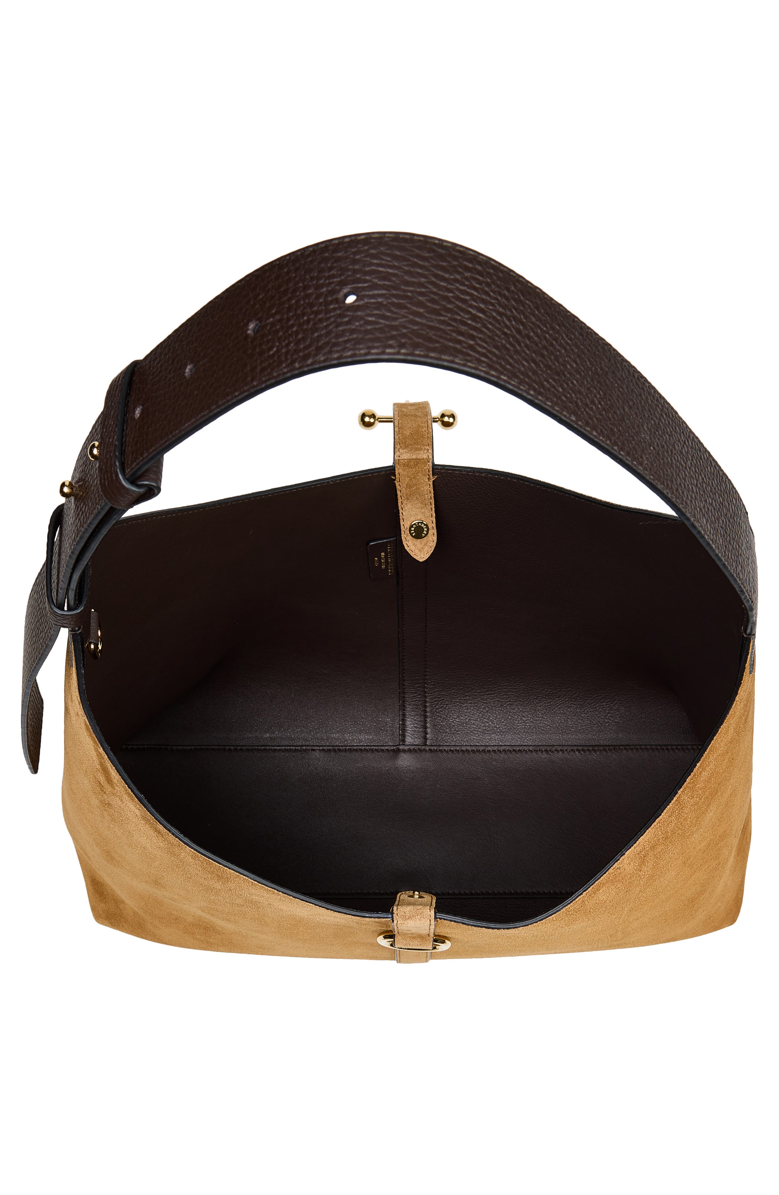 Maxi Kite Hobo Bag, Alternate, color, TOFFEE/ ESPRESSO
