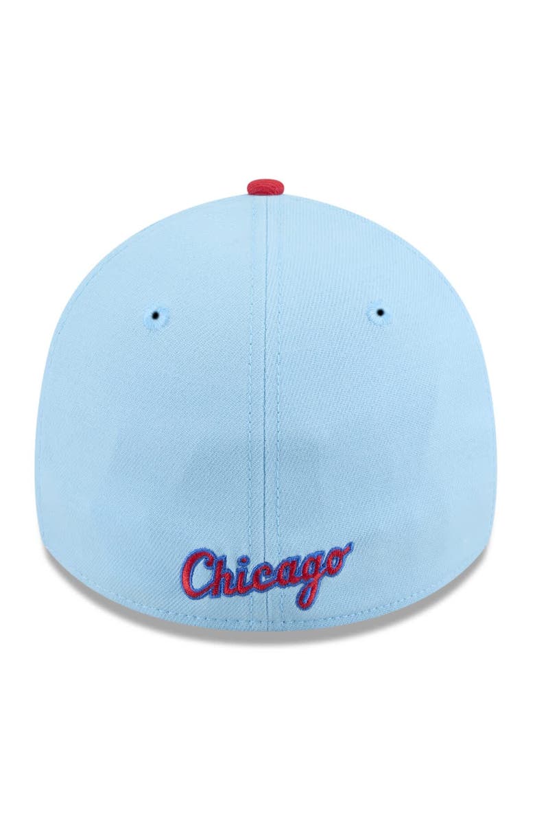 New Era Men's New Era Light Blue/Red Chicago White Sox 2025 Fourth of July 39THIRTY Flex Hat, Alternate, color,