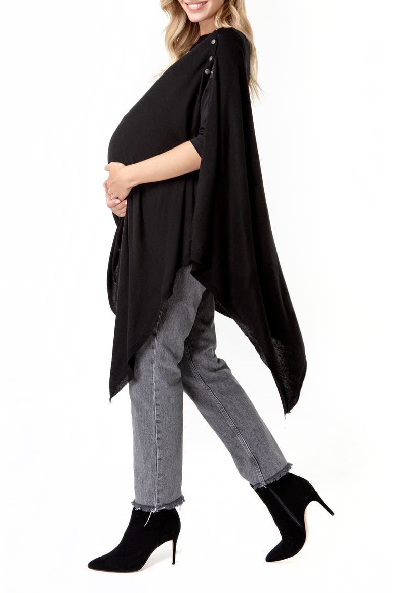 Four in One Multipurpose Knitwear, Alternate, color, BLACK