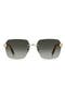 61mm Gradient Rectangular Sunglasses