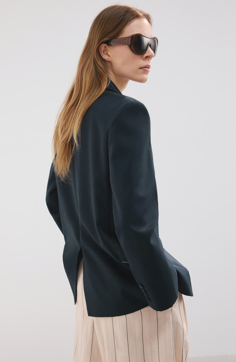 MANGO Notch Lapel Blazer, Alternate, color, 