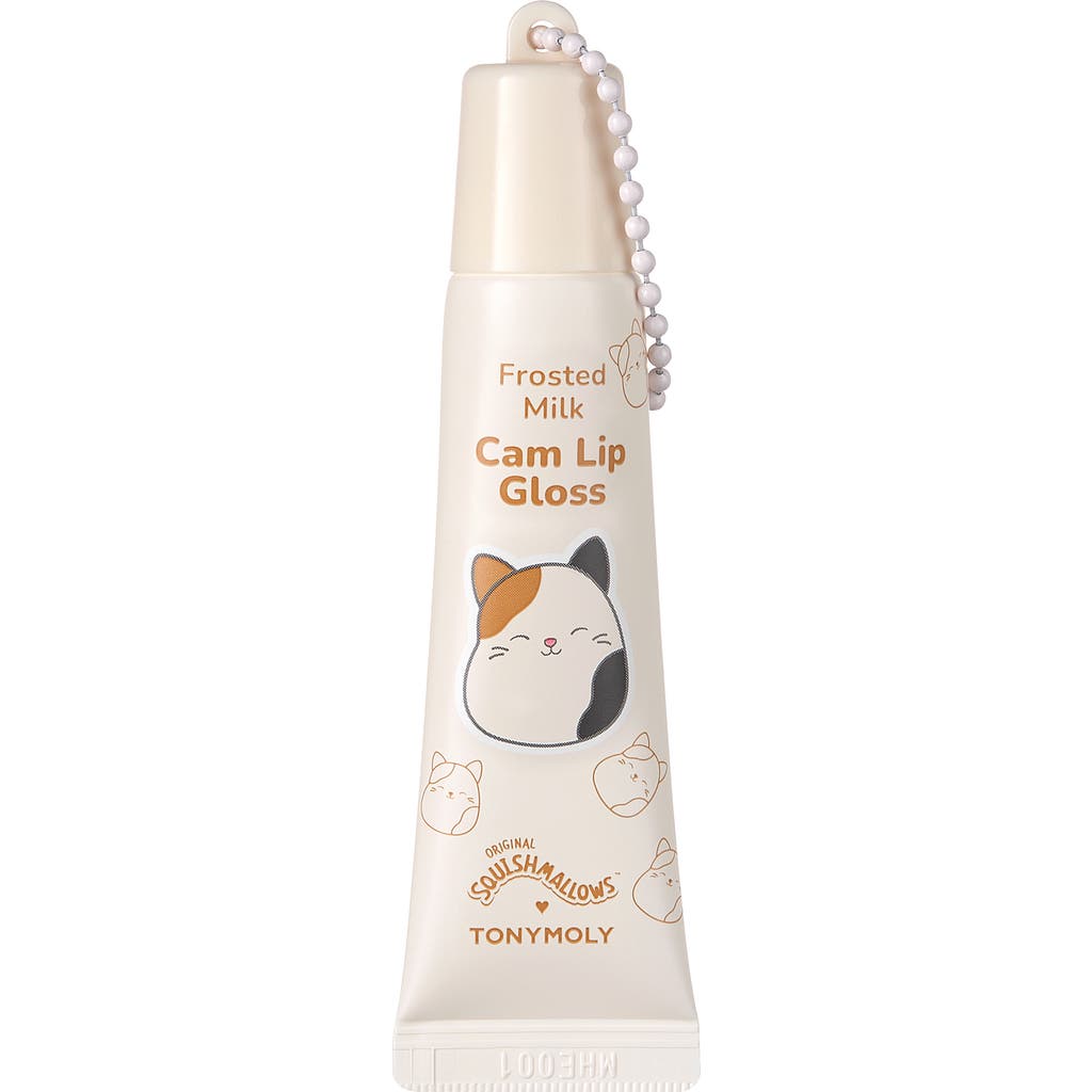 Tonymoly X Squishmallow Frosted Milk Cam The Cat Lip Gloss In Transparent