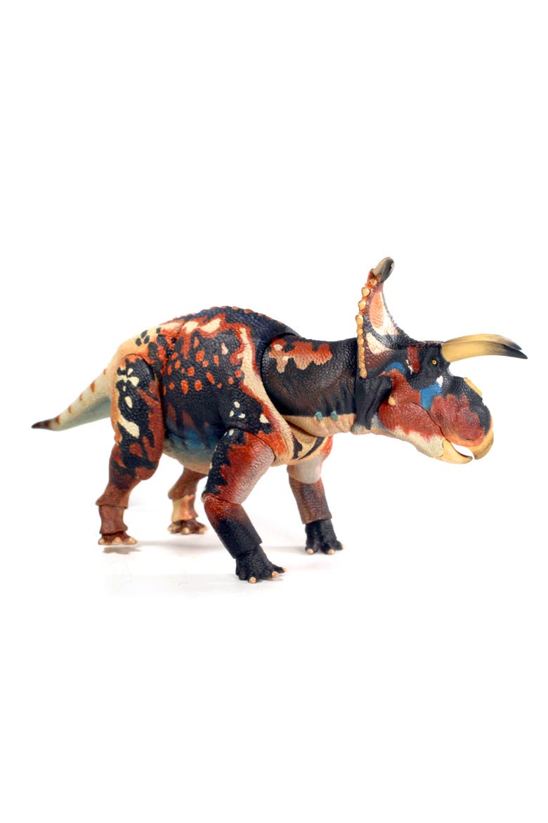Albertaceratops Nesmoi 1/18th Scale Dinosaur Figure, Alternate, color, Multicolored