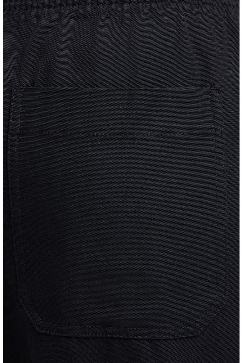 Double-Knee Twill Skate Pants, Alternate, color, BLACK