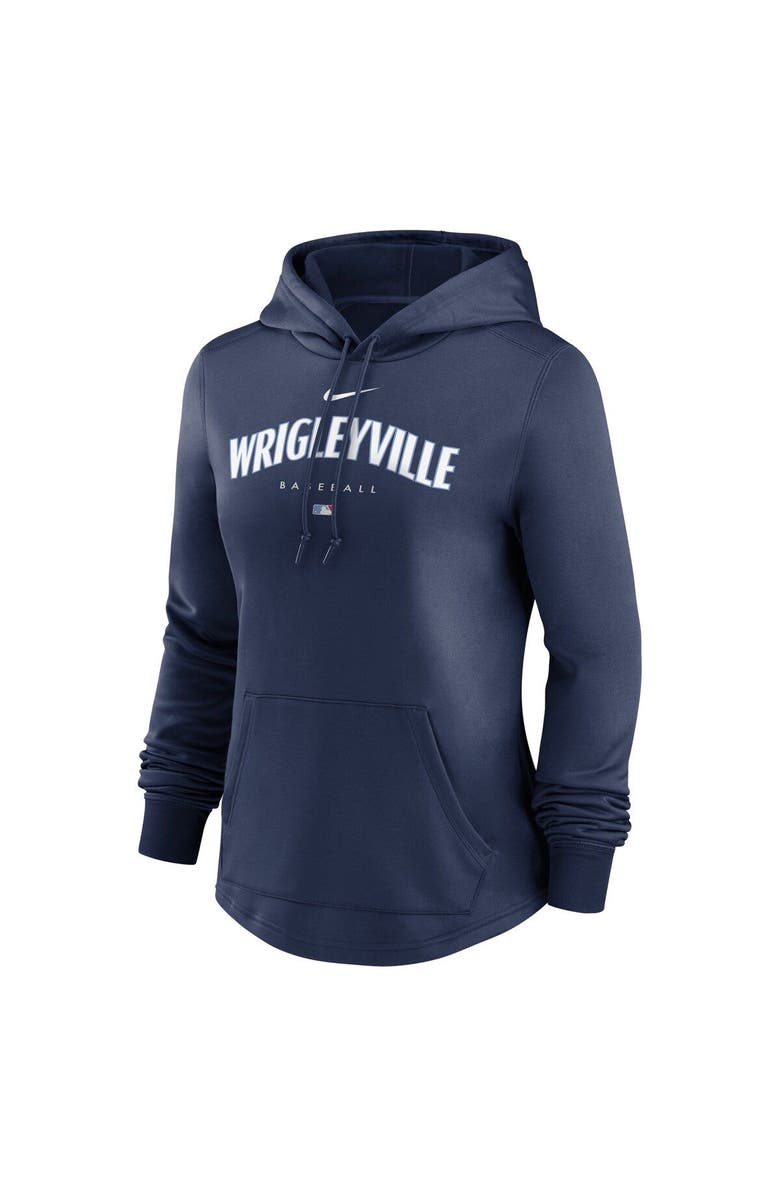 Nike Women's Nike  Navy Chicago Cubs City Connect Pregame Performance Pullover Hoodie, Alternate, color, 