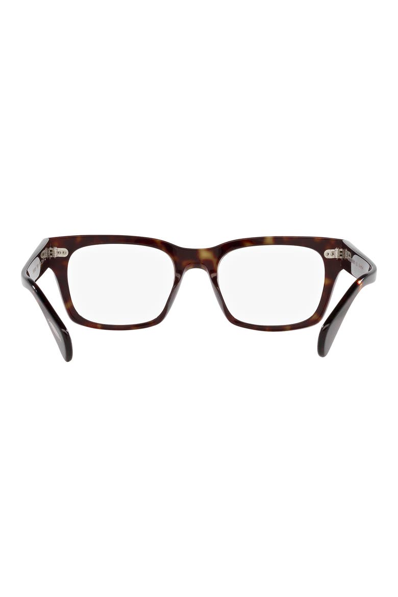 Ryce 51mm Square Sunglasses, Alternate, color, DK TORT