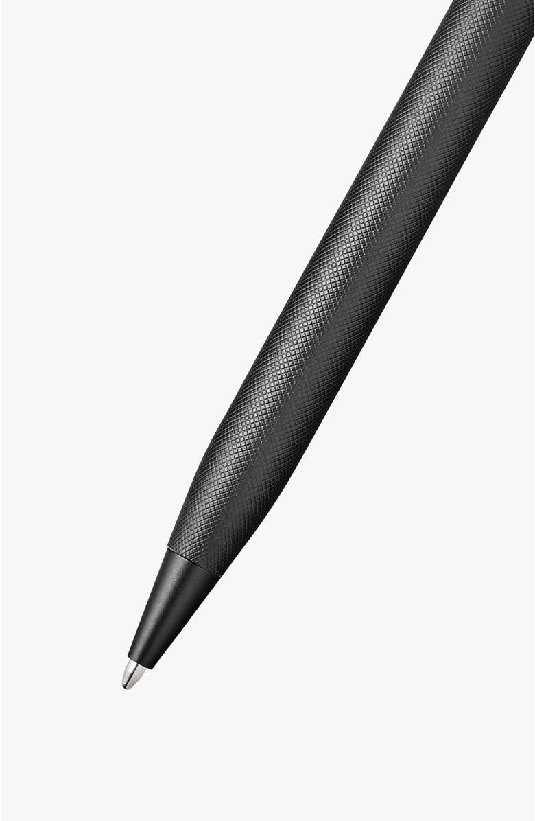 A.T. Cross Century II Ballpoint Pen, Alternate, color, Black Micro-Knurl