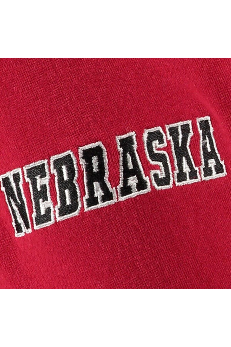 Youth Stadium Athletic Scarlet Nebraska Huskers Big Logo Pullover Hoodie, Alternate, color, Red