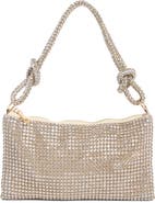 Jessica McClintock Dolly Oversize Rhinestone Mesh Shoulder Bag