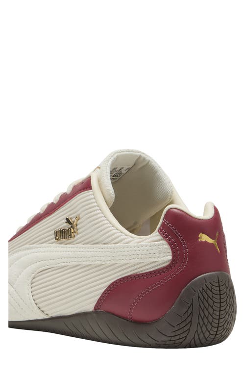 Puma Speedcat Textile Sneaker In Burgundy