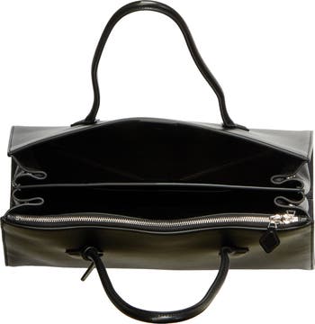 Alaïa Le Teckel Shiny Grained Leather Tote | Nordstrom