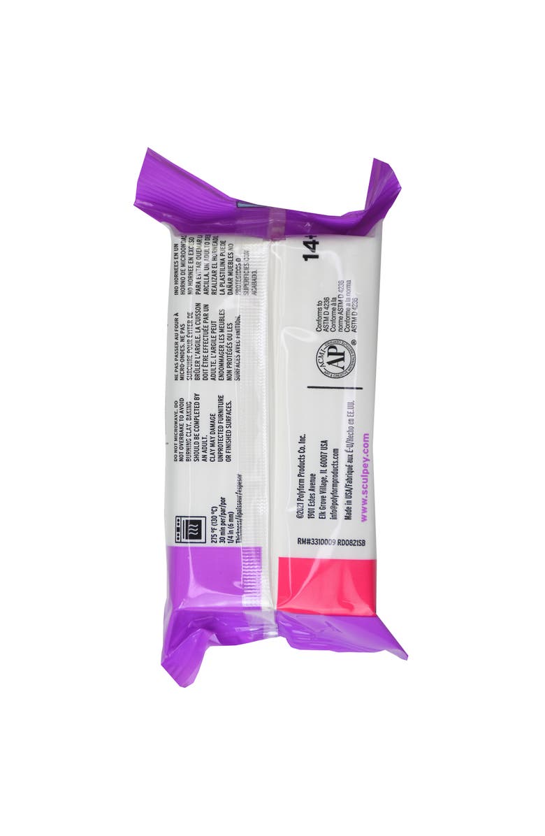 Sculpey Black 1lb Bar, Polymer OvenBake Clay, Non Toxic, Alternate, color, 