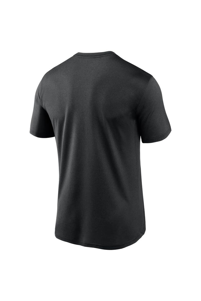 Men's Nike Black Cincinnati Reds Wordmark Legend T-Shirt, Alternate, color, Black