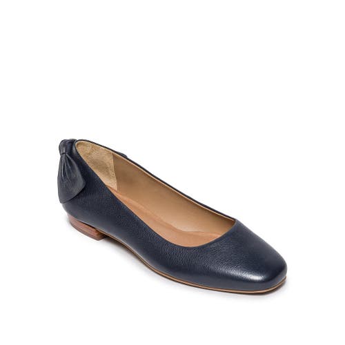 Bernardo Footwear Eloisa Ballet Flat In Navy