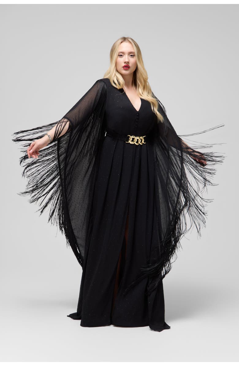 Le Fafo Juliana Dress, Main, color, Black