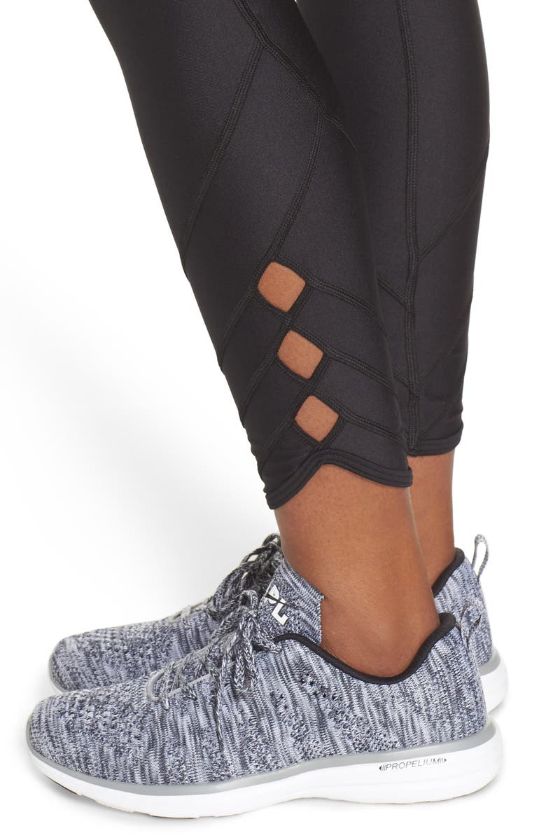 Under Armour High Waist Crop Leggings, Alternate, color,