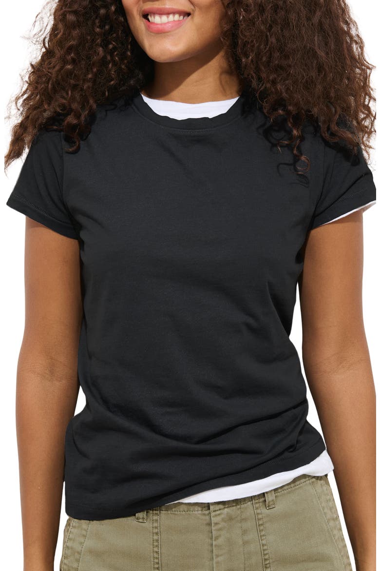 Prospect Cotton T-Shirt, Main, color, BLACK