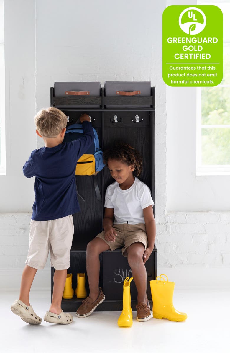 Little Partners Learn 'N Store Deluxe Cubby, Alternate, color, Premium Charcoal