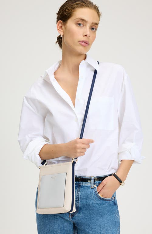 Kate Spade New York Ava Colorblock Pebbled Leather Crossbody Bag