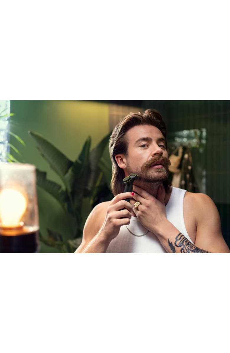 Philips Norelco OneBlade 360 Pro Hybrid Electric Trimmer, Alternate, color, Black