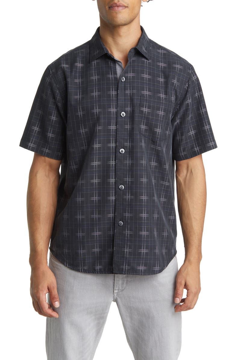 Tommy Bahama Men's Coconut Point Concord IslandZone<sup>®</sup> Plaid Short Sleeve Button-Up Shirt, Main, color,
