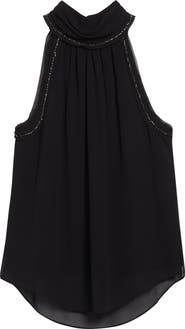 Veronica Beard Tanisha Sleeveless Silk Top