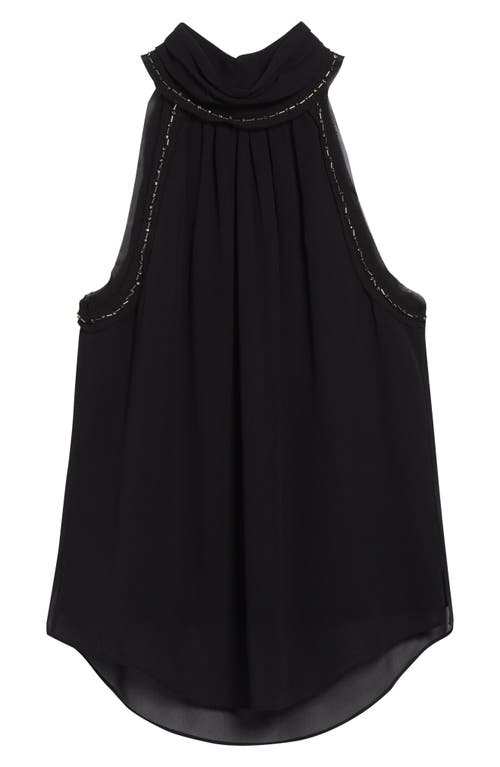 Veronica Beard Tanisha Sleeveless Silk Top In Black