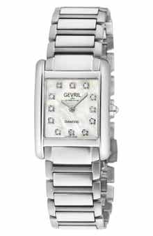 Regina Diamond Dial Bracelet Watch, 24mm x 32mm