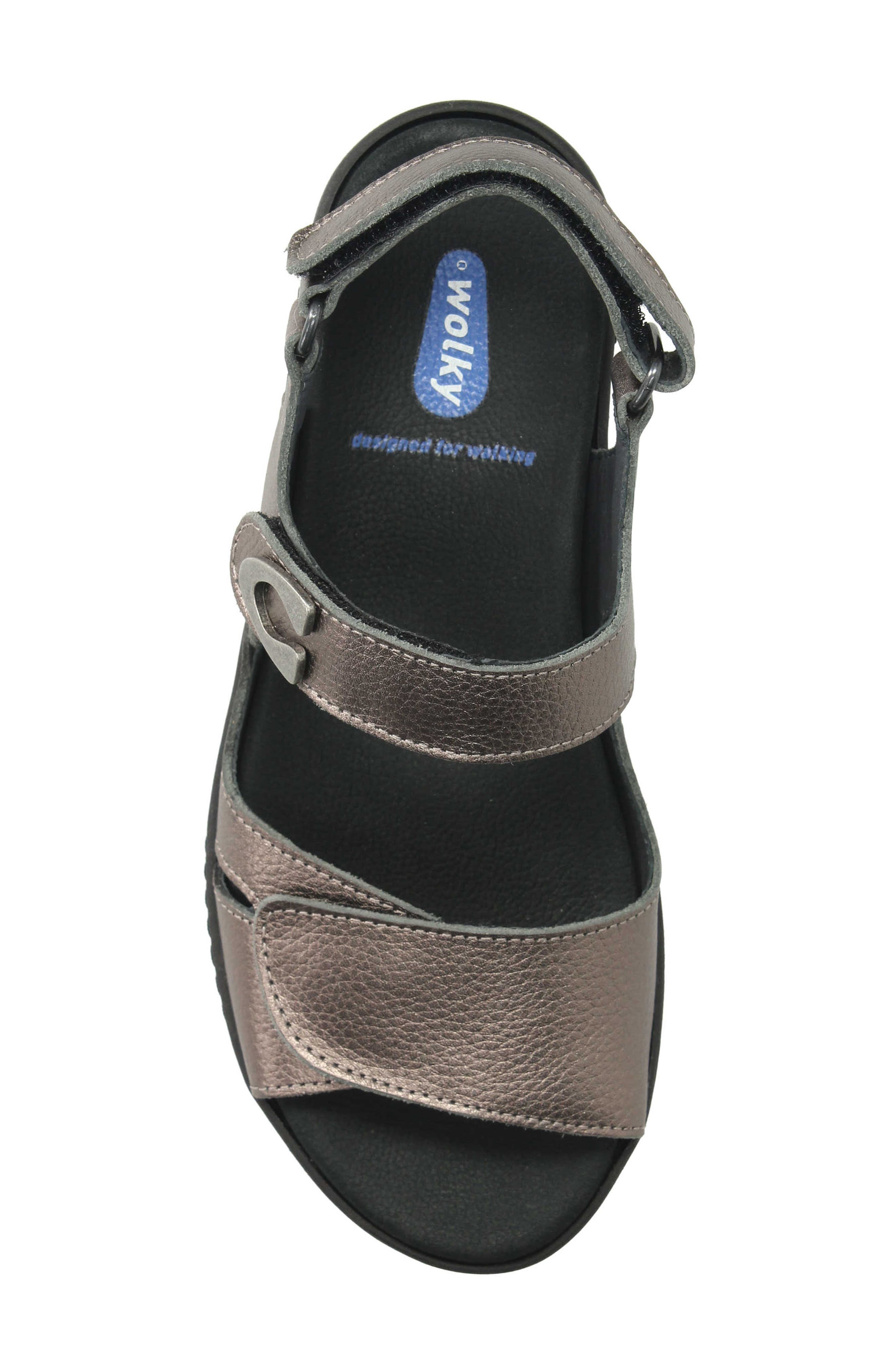 Wolky Medusa Sandal, Alternate, color, Bronze Leather