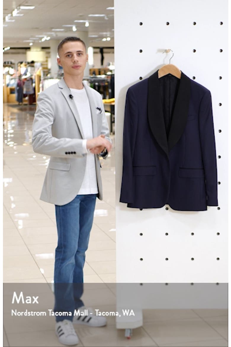 Slim Fit Wool Dinner Jacket video