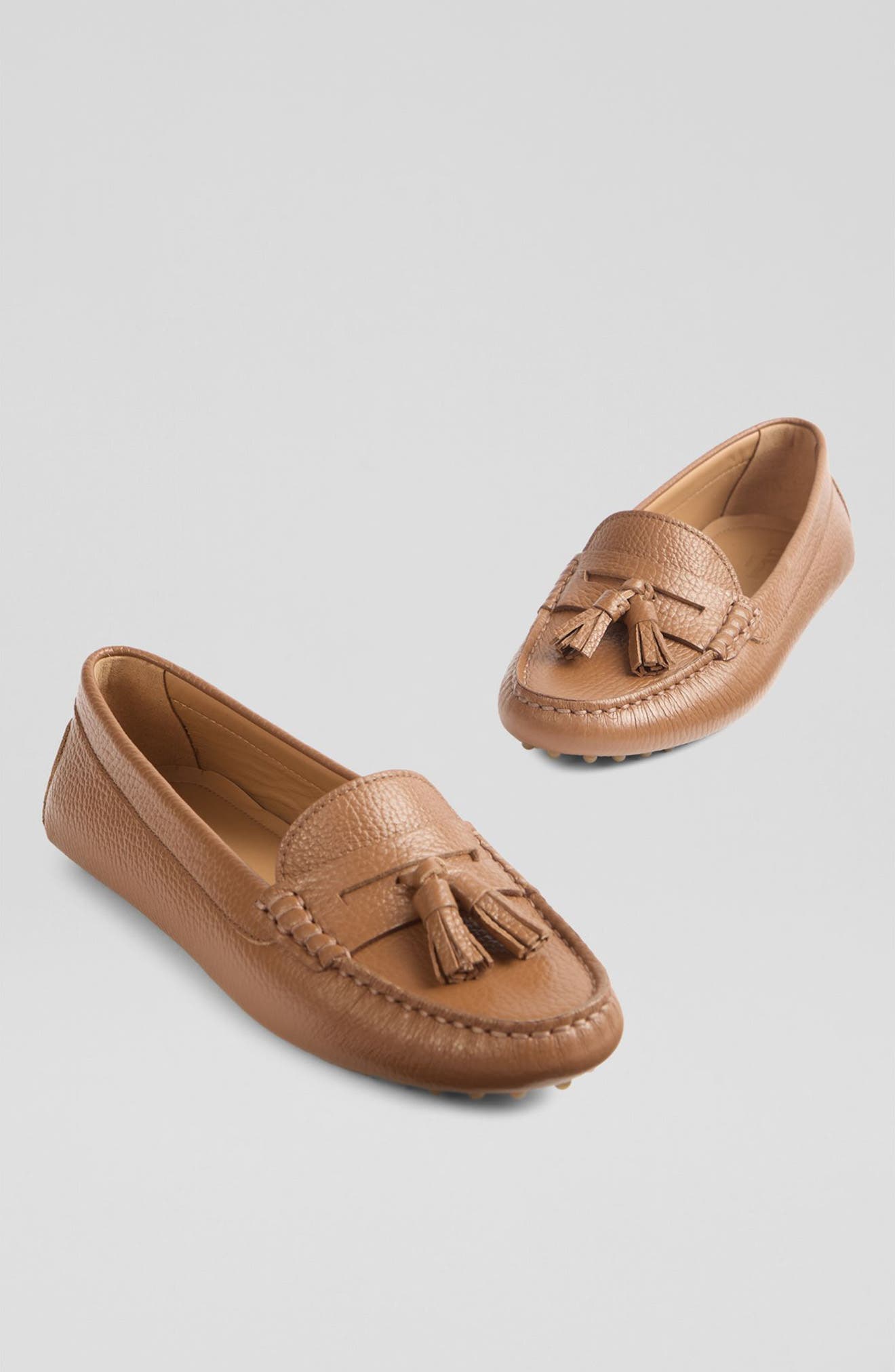 LK Bennett Leslie Tassel Loafer, Alternate, color, Tan