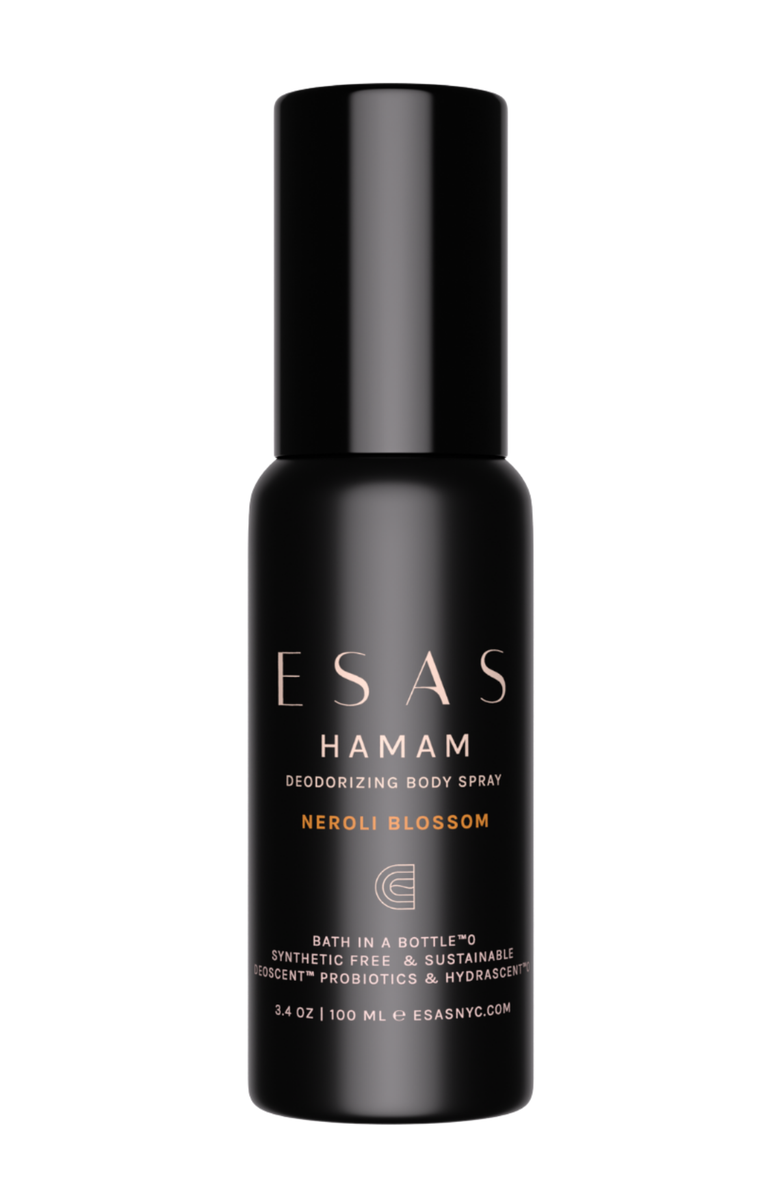 Esas NYC Neroli Blossom Hamam Organic Deo Body Spray - Neroli & Sandalwood, Main, color, 3.4 Oz
