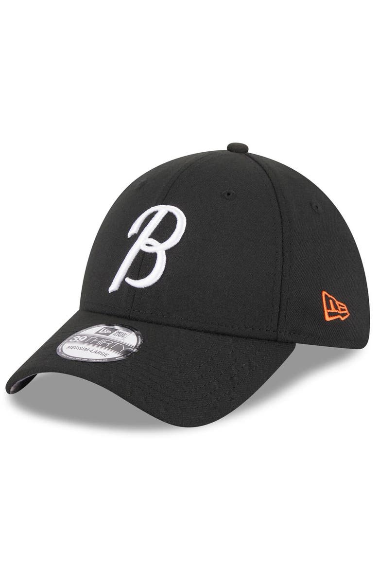 Men's New Era  Black Baltimore Orioles 2023 City Connect 39THIRTY Flex Fit Hat, Main, color, Black