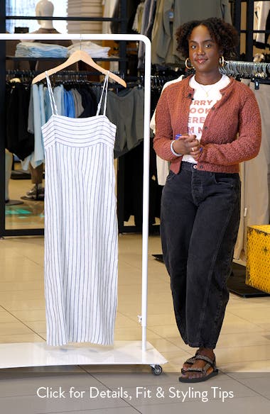 Faherty Sienna Stripe Linen Sundress (Women) | Nordstromrack