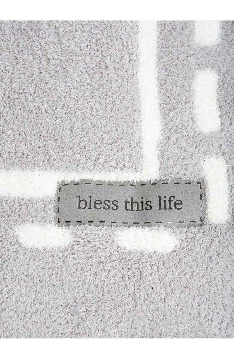 Barefoot Dreams<sup>®</sup> 'Covered in Prayer' Throw, Alternate, color, Oyster-Pearl