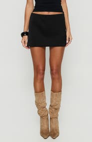 Princess Polly Nadya Satin Miniskirt