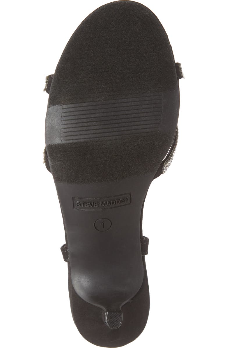 Steve Madden JClass Crystal Embellished Sandal, Alternate, color,