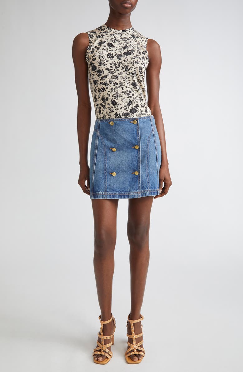 Ulla Johnson Ines Sleeveless Top, Alternate, color, White Gardenia