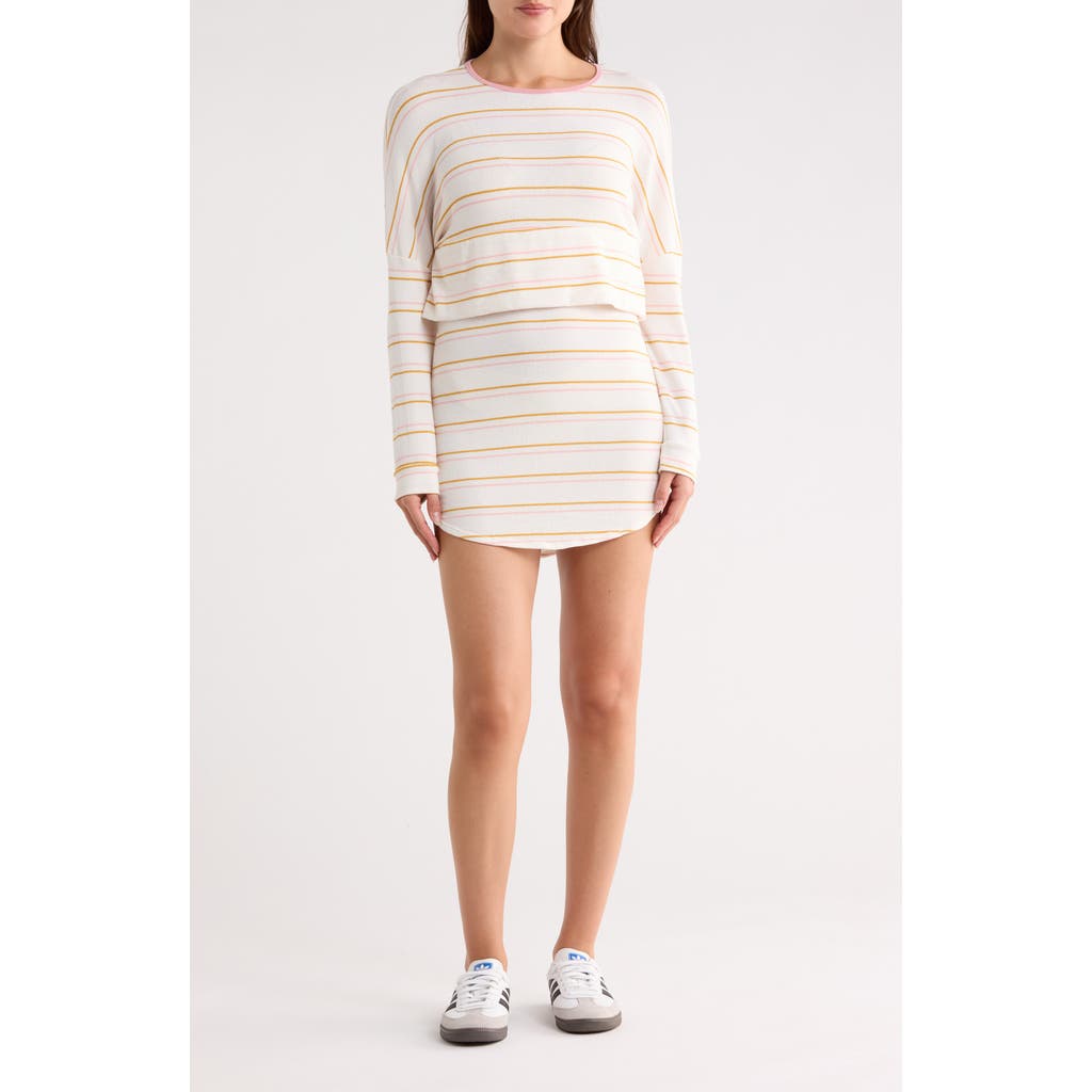 GO COUTURE Sport Mini Lounge Dress in Primrose Pink at Nordstrom Rack, Size Small