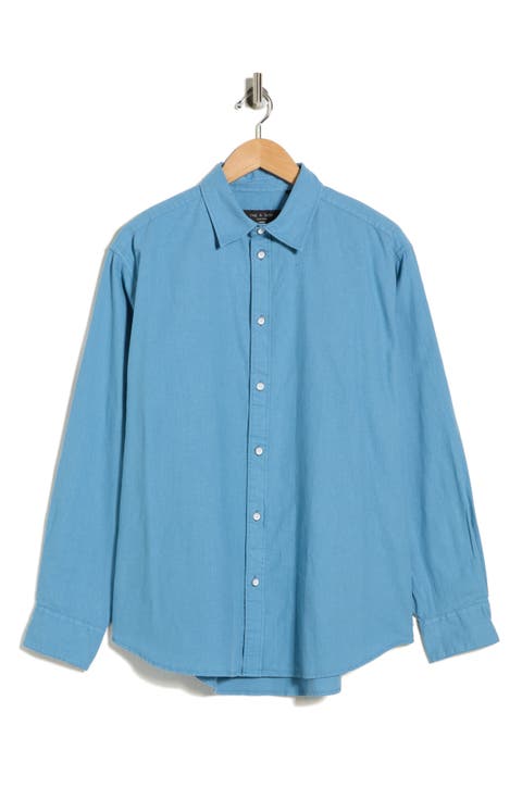 Mateo Long Sleeve Button Front Shirt